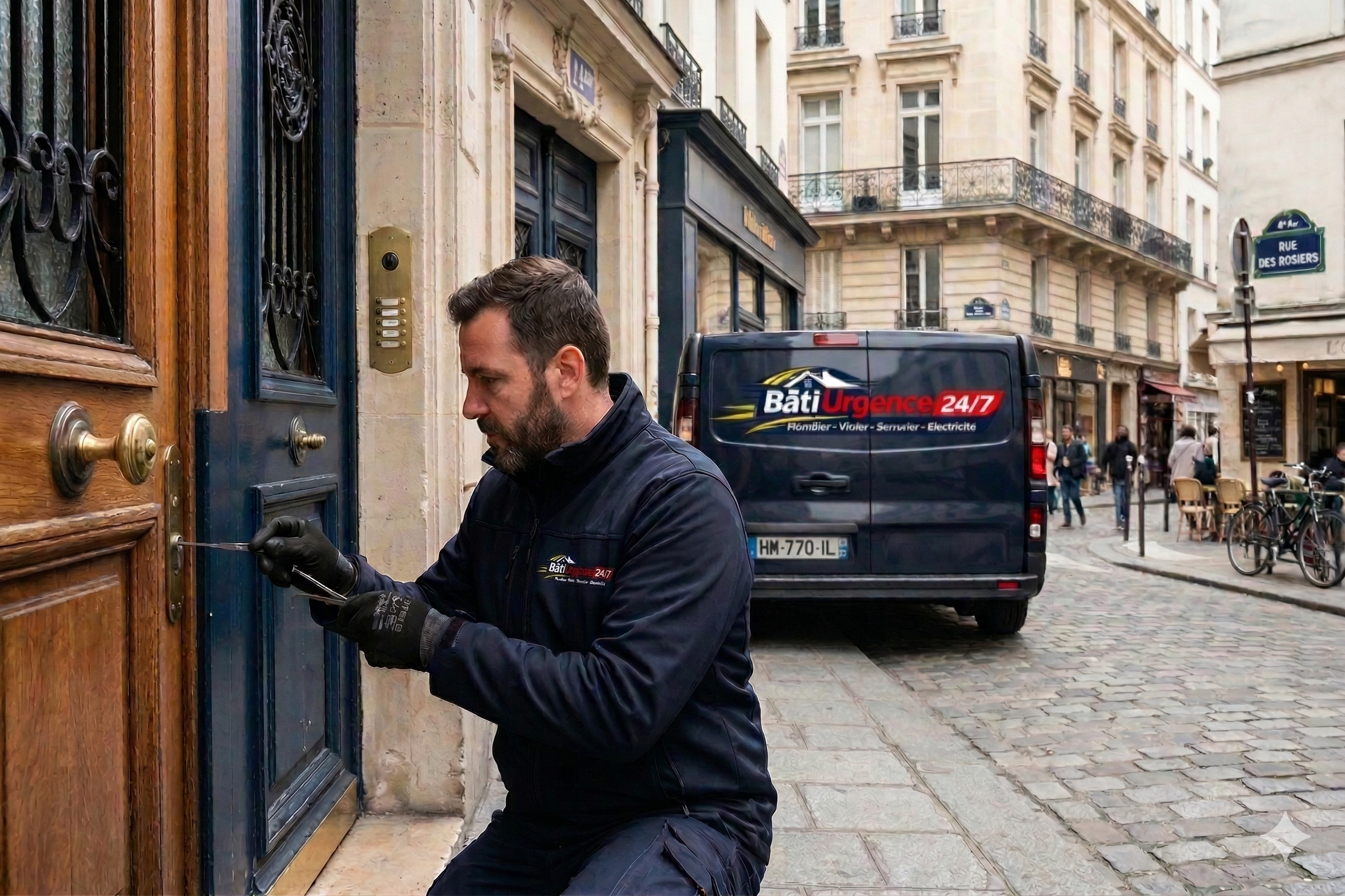 Serrurier intervention Paris BatiUrgence