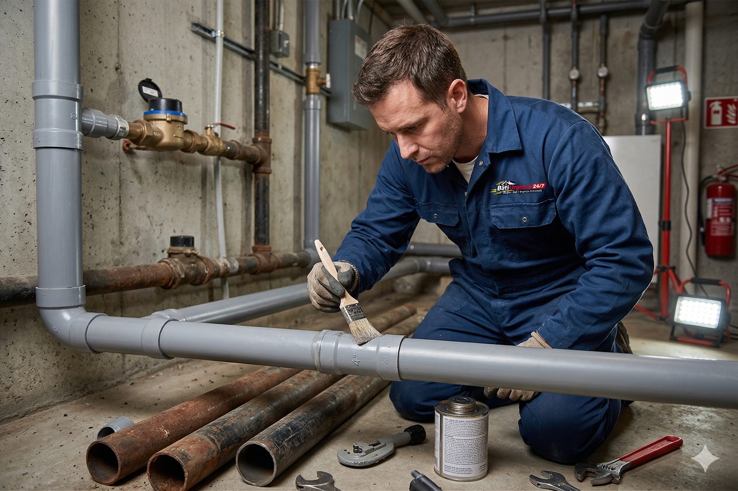 Intervention fuite d'eau Paris 1er 75001 BatiUrgence