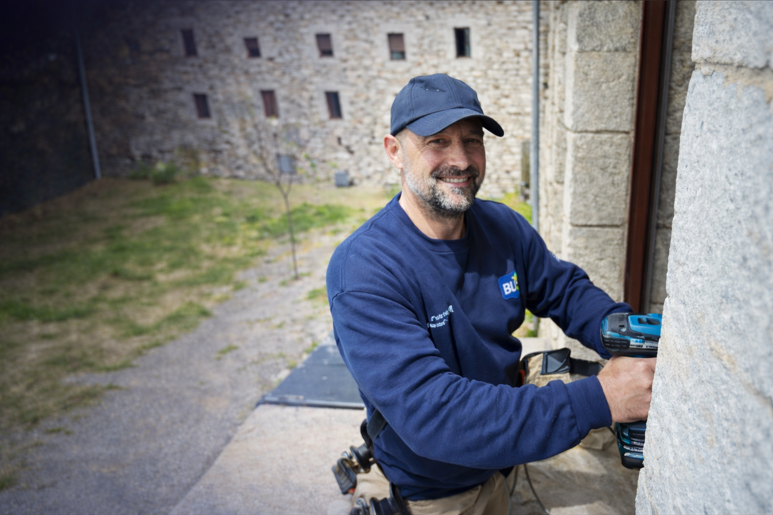 Artisan en intervention