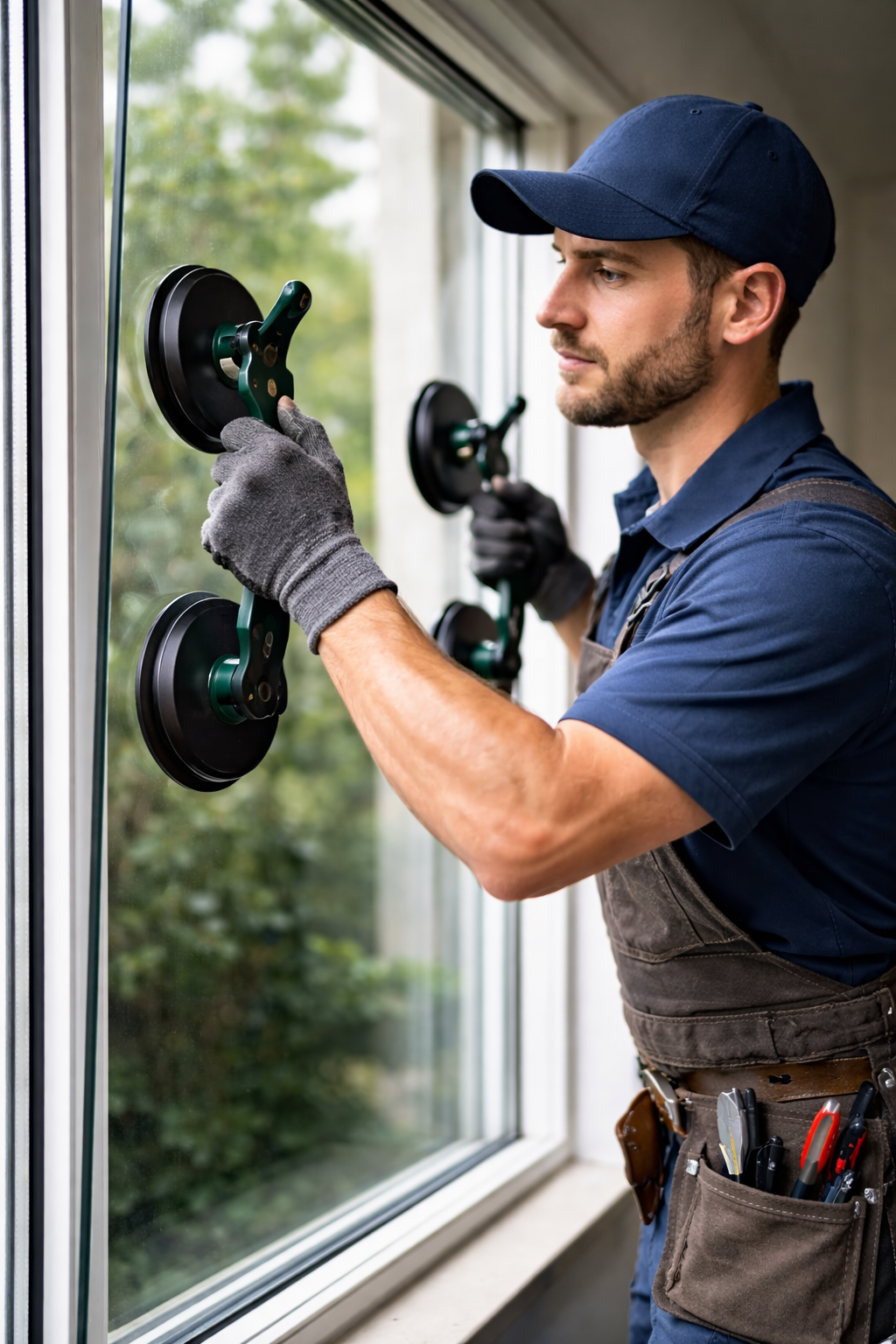 Vitrier en intervention